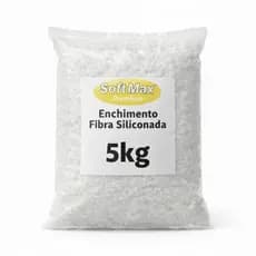 5kg Fibra Siliconada Macia Sem Odor Enchimento travesseiros Almofadas Artesanato Bonecas Premium