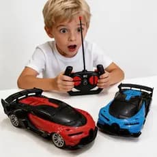 Carrinho Controle Remoto Carro Esportivo De Corrida Brinquedo Infantil Com Controle Sem Fio