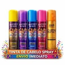 Tinta Colorida de Cabelo – Cabelos coloridos - Temporário e Fácil de Usar para Festas e Eventos