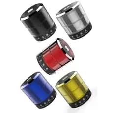 Mini Caixa Caixinha De Som 887 Portátil Bluetooth com Rádio FM SD USB