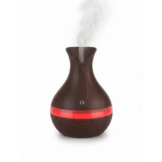 Umidificador Ultrassônico USB Tipo Madeira