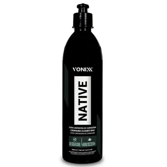 Cera de Carnaúba Vonixx Native Cleaner Wax 500ml Automotiva Cera Limpadora Detail Car Care