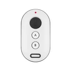 Controle Remoto Intelbras XTR 1000 Anticlonagem Branco e Preto Portões Garagem Controle de Acesso Condominial Residencia