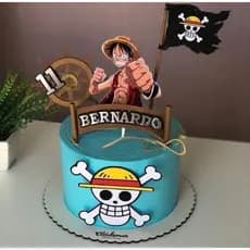Topo De Bolo One Piece | Luffy One Piece Personalizados