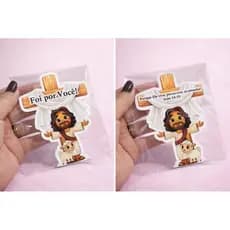 Lembrancinha Cristã De Páscoa Jesus | Foi Por Você | Catequese | Kit Igreja Evangelização