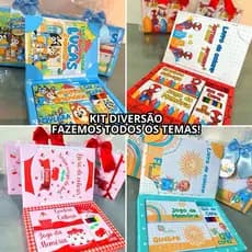 Kit Diversão Infantil Personalizado Em Qualquer Tema | Lembrancinha Personalizados Infantil