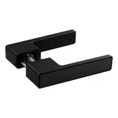 Fechadura Quarto Magnética Silenciosa Liga De Aluminio Minimalista Moderna Porta De Madeira