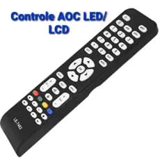 Controle Aoc tvs Led/Lcd Envio Imediato