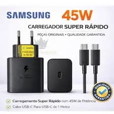 Carregador Samsung 45w Ativa Super Rápido - {original}