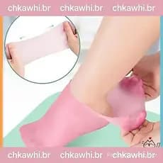 1 Par De Pés Luvas De Cuidados Com Os Silicone Hidratante Meias Gelx Protetores Pele Anti-Rachaduras Uso Doméstico