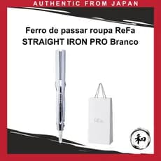 Ferro de passar roupa ReFa STRAIGHT IRON PRO Branco [Direto do Japão]