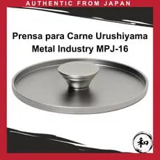 Prensa para Carne Urushiyama Metal Industry MPJ-16 [Direto do Japão]