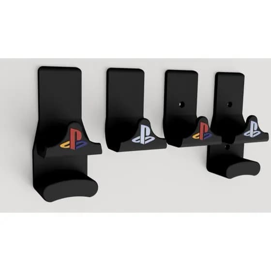 Suporte de controle e fone PS5, suporte de controle e fone de parede
