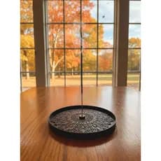 Porta-incenso Mandala, porta incenso, bem estar, decoração útil