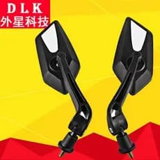 Espelho retrovisor para veículo elétrico, espelho retrovisor para scooter, espelho retrovisor convexo universal de 8mm p