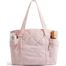 Bolsa Tote BAGSMART Crush para Mulheres, Bolsa de Trabalho Acolchoada de 20L com Zíper, Bolsa de Enfermagem Hospitalar A