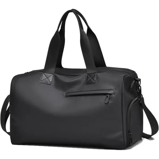 Bolsa de Ginástica Impermeável de 18L com Compartimento para Sapatos e Bolso para Itens Molhados para Homens e Mulheres,