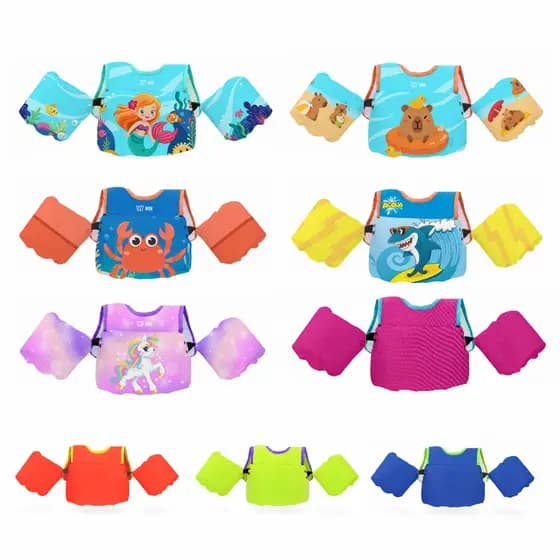 Boia Colete Salva-Vidas Infantil Flutuador Não Fura Até 25kg Kids - Segurança para Piscina e Praia