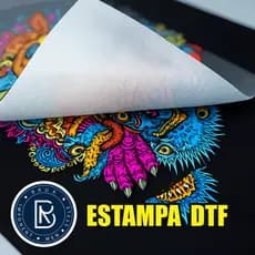 Impressão DTF A3 A4 — Cores Vivas, Ideal para Camisetas, Envio Rápido