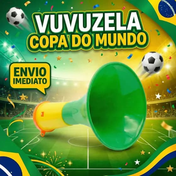 Corneta Vuvuzela Mini Para Copa Do Mundo