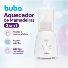 Aquecedor Mamadeira  Papinha e Esterilizador Chupeta Buba