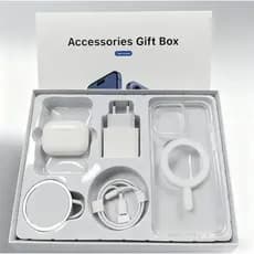 kit  5 Em 1 De Cinco Peças MagSafe/Caixa Telefônica/Cabo De Dados/AirPods 16/13 14 12 pro