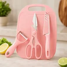 Conjunto Utensílios de Cozinha 4 Peças Multiuso Kit Cozinha Sortido