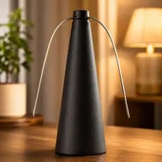 Kit 2 ou 3 Ventilador Repelente de Insetos 25cm Protege Alimentos contra Moscas e Mosquitos Preto