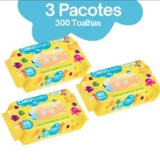 Lenço Umedecido Clean Baby | Toque Suave, Hipoalergênico, Sem Álcool | Ideal para Pele Sensível do Bebê