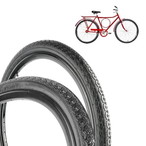 Pneu Aro 26 x 1.1/2x2 Kenda K178 Barra Forte Monark Cargueira Leve