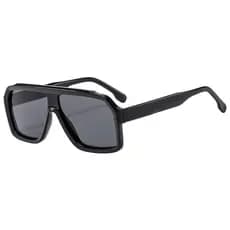 Óculos de Sol Quadrados Femininos com Armação de Duas Cores, Óculos de Sol Femininos, Óculos de Sol UV400, Óculos Mascul