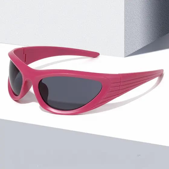 Novidade Popular: Óculos de Sol Femininos Y2K, Óculos de Sol Punk, Óculos de Sol Ovais Únicos, Óculos de Sol Masculinos,