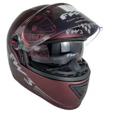 CAPACETE GTX  LIMITED VERMELHO BORDO FOSCO COM OCULOS SOLAR INTERNO PROMOÇÃO + BRINDE