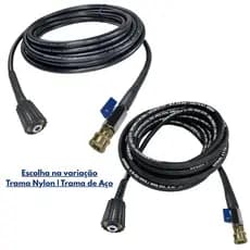 Mangueira Universal com Engate Rápido e Registro de Alta Pressão P/ Lavadoras WAP Electrolux Vonder