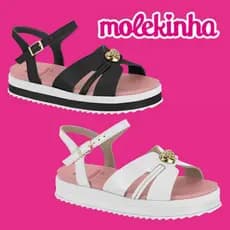 Sandalia Infantil Moda Flatform Meninas Molekinha Conforto | Lançamento ! | Original Molekinha !