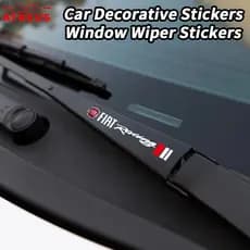 2 Adesivos Decorativos para Janela de Carro Fiat para Argo 500 Strada Mobi Bravo Toro Punto ASLK