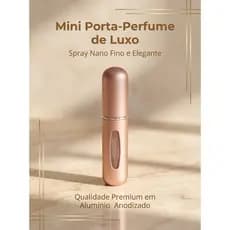 Frasco Spray de Perfume Recarregável 5ml Mini Atomizador Portátil para Viagem