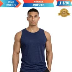 Regata Masculina  DRY FIT Tecido Mesclado Academia Treino Camisa Premium Esportiva