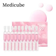 Medicube Essence Pink PDRN Time-Spreading 15ml Colágeno Durável Hidratante E Iluminador Removendo Escuridão Rosto