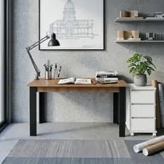🏷️ Oferta Relâmpago Mesa 90cm + Gaveteiro 3 Gavetas
