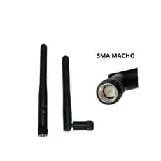 Antena Wifi  2.4g  3dbi 11cm Conector Sma Macho -Inversores-LOT-Arduino Câmeras Wi-Fi Modems 4G/5G Roteadores Industrias