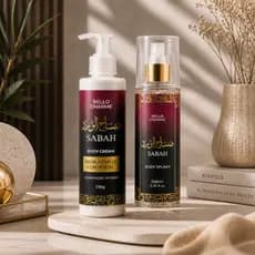 Kit Body Splash Árabe + Hidratante Corporal - Sabah