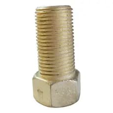 Prolongador Longo Aumento Metal Torneira Chuveiro 1/2 X 5 Cm Dourado