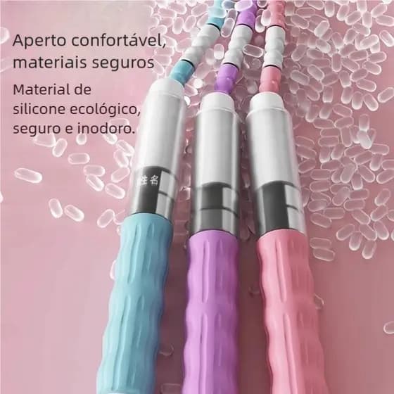 Corda de Salto Macia Ajustável - 2,7m Segmentada | Crianças e Estudantes 🌟