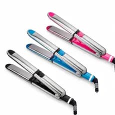 Prancha de Cabelo e Chapinha Super Nano Titanium Optima 3000 BIVOLT Profissional 465 ° F Fang