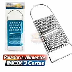 Ralador de Legumes e Frutas Inox - Praticidade e Durabilidade com Apoio Antimovimento