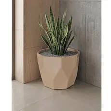 Vaso cachepô médio N3 decorativo para plantas e flores ideal para centro de mesa casa sala cozinha