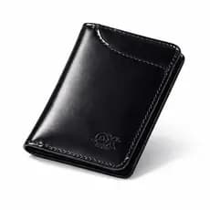 Carteira Masculina Slim Compacta Preta | Minimalista e Discreta