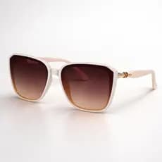 Óculos de Sol Feminino Elegante com Detalhe Dourado | Lente Degradê Moderno