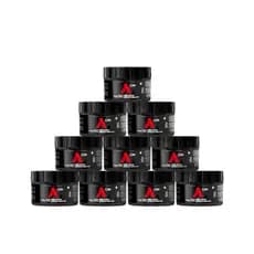 GEL COLA 300G ALFA LOOKS INCOLOR BRILHO FIXAÇÃO EXTRAFORTE - 10 UNIDADES